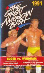 WCW The Great American Bash 1991 Box Art