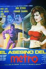 El asesino del metro Box Art