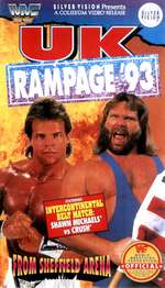 WWE U.K. Rampage 1993 Box Art