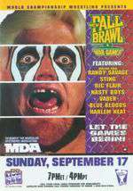 WCW Fall Brawl 1995 Box Art