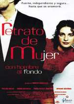 Retrato de mujer con hombre al fondo Box Art