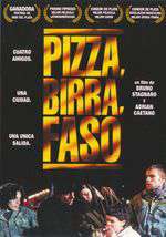 Pizza, birra, faso Box Art