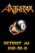 Anthrax: [1998] Detroit, Michigan Box Art