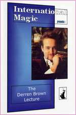 International Magic Presents - The Derren Brown Lecture Box Art