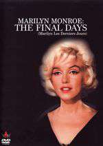 Marilyn Monroe: The Final Days Box Art