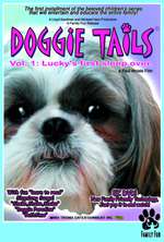 Doggie Tails, Vol. 1: Lucky's First Sleep-Over Box Art