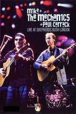 Mike and the Mechanics and Paul Carrack: Live at Shepherds Bush Box Art