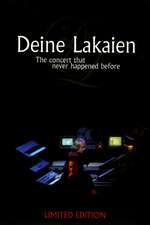 Deine Lakaien - The Concert That Never Happened Before Box Art