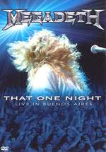 Megadeth: That One Night Box Art