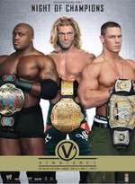 WWE Vengeance: Night of Champions 2007 Box Art