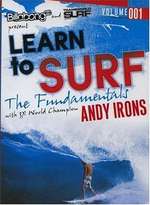 Learn to Surf with 3x Word Champion Andy Irons Box Art