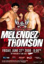 Strikeforce: Melendez vs. Thomson Box Art