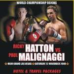 HBO Boxing: Hatton vs. Malignaggi Box Art