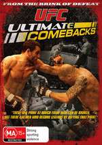 UFC: Ultimate Comebacks Box Art