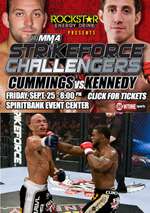 Strikeforce Challengers 3: Kennedy vs. Cummings Box Art