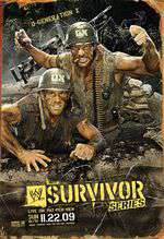 WWE Survivor Series 2009 Box Art