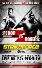 Strikeforce: Fedor vs. Rogers Box Art