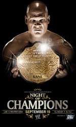 WWE Night of Champions 2010 Box Art