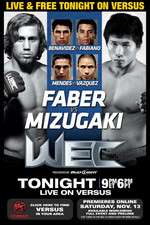 WEC 52: Faber vs. Mizugaki Box Art