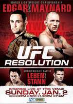 UFC 125: Resolution Box Art