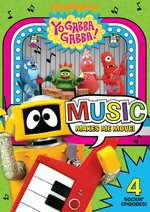 Yo Gabba Gabba! - Music Makes Me Move Box Art