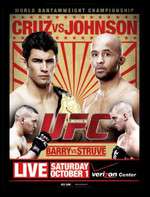 UFC Live: Cruz vs. Johnson Box Art