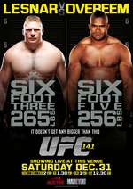 UFC 141: Lesnar vs. Overeem Box Art