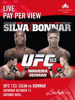 UFC 153: Silva vs. Bonnar Box Art