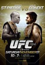 UFC 154: St-Pierre vs. Condit Box Art