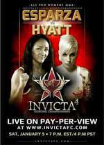 Invicta FC 4: Esparza vs. Hyatt Box Art