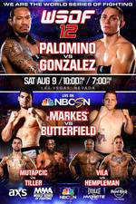 World Series of Fighting 12: Palomino vs Gonzalez Box Art