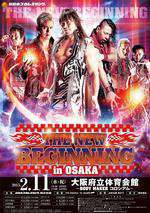 NJPW The New Beginning in Osaka Box Art