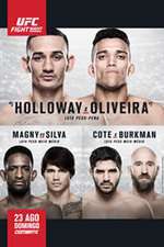 UFC Fight Night 74: Holloway vs. Oliveira Box Art