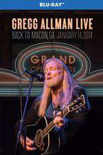 Gregg Allman Live: Back To Macon, GA Box Art