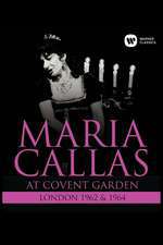 Maria Callas At Covent Garden, 1962 and 1964 Box Art