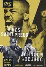 UFC 197: Jones vs. Saint Preux Box Art