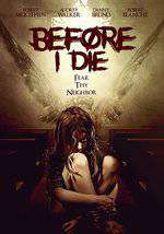 Before I Die Box Art