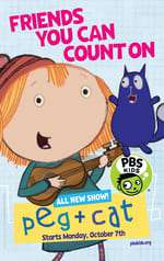 Peg + Cat Box Art